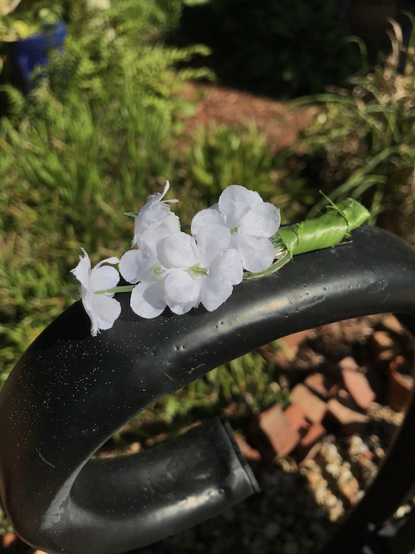 babys breath hair clip