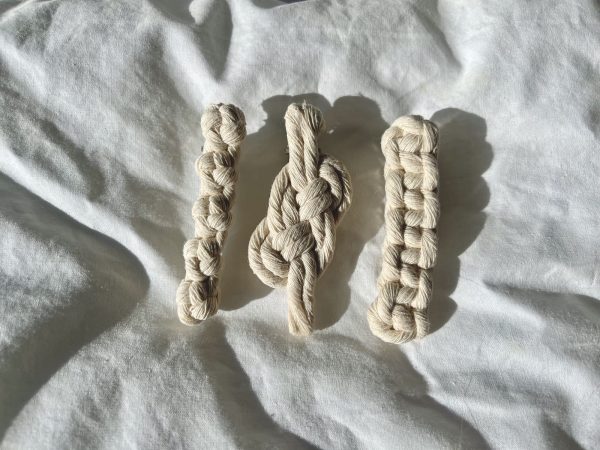 Macrame Hair Clips