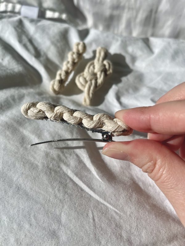 Macrame Hair Clips - Image 5